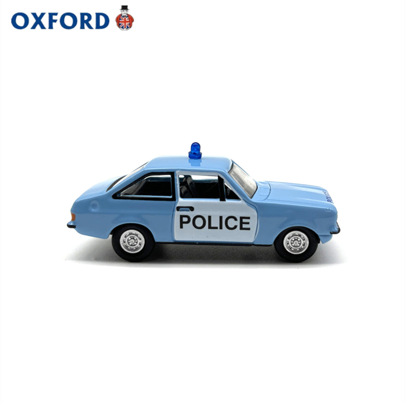 1/76 Scale Ford Escort Mk II Police Car Diecast Model