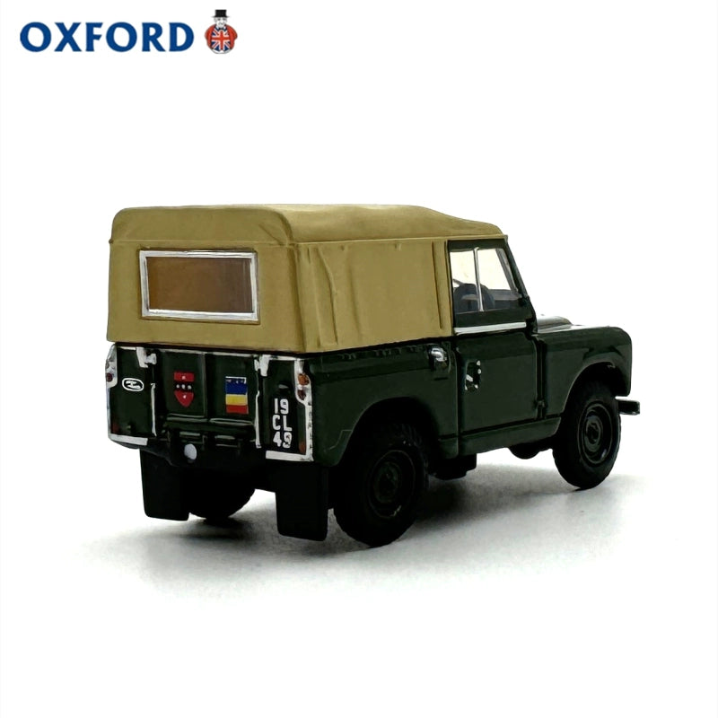 1/76 Scale Land Rover Series II SWB Military Vehicle Diecast Model