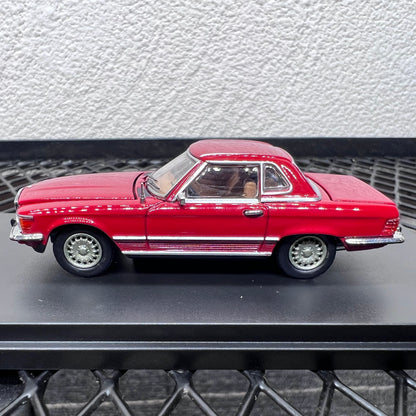 1/64 Scale 1973 Mercedes-Benz 450SL Vintage Sports Car Diecast Model