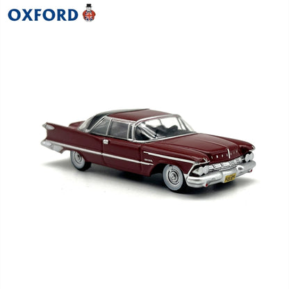 1/87 Scale 1959 Imperial Crown 2-Door Hardtop Coupe Red Diecast Model Car