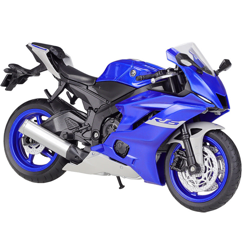 1/12 Scale 2020 Yamaha YZF-R6 Sport Bike Diecast Model Motorcycle