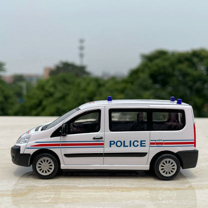 1/43 Scale Peugeot Expert Van Police Vehicle Diecast Model Car