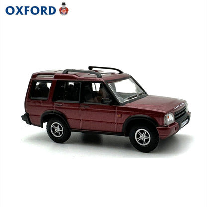 1/76 Scale Land Rover Discovery 2 Red Diecast Model Car