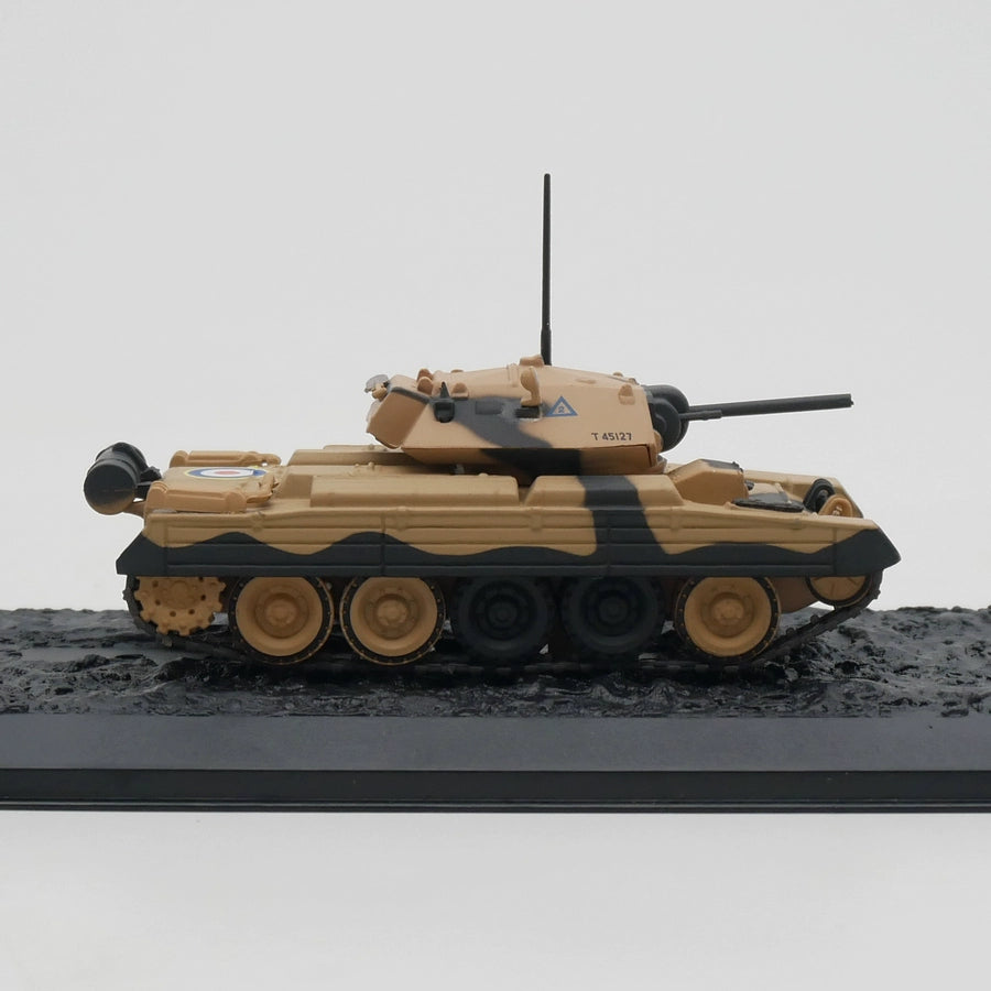 1/72 Scale Crusader II Cruiser Mk VIA 1942 WWII British Tank Diecast Model