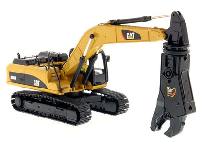 1/50 Scale Caterpillar 330D L Hydraulic Excavator with Shear Diecast Model DM85277