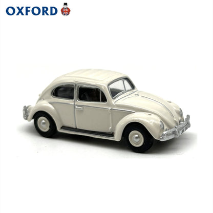 1/76 Scale Volkswagen Beetle White Diecast Model Car