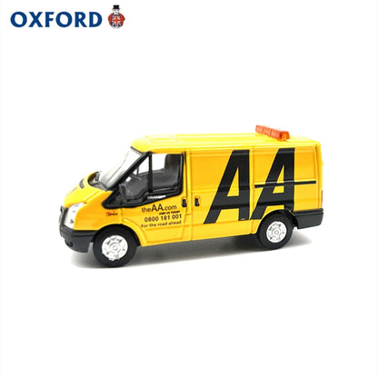 1/76 Scale Ford Transit MK5 Van Yellow Diecast Model