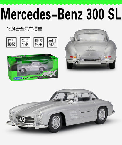 1/24 Scale Mercedes-Benz 300 SL Diecast Model Car