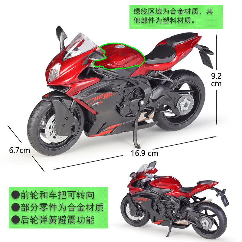 1/12 Scale MV Agusta F3 RR Motorcycle Diecast Model