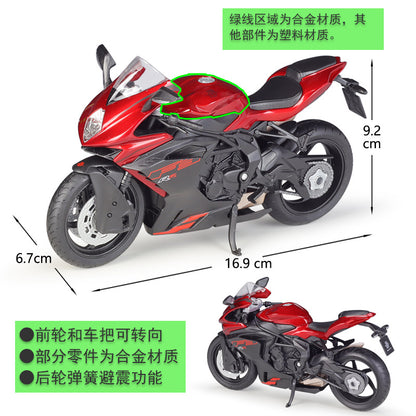 1/12 Scale MV Agusta F3 RR Motorcycle Diecast Model