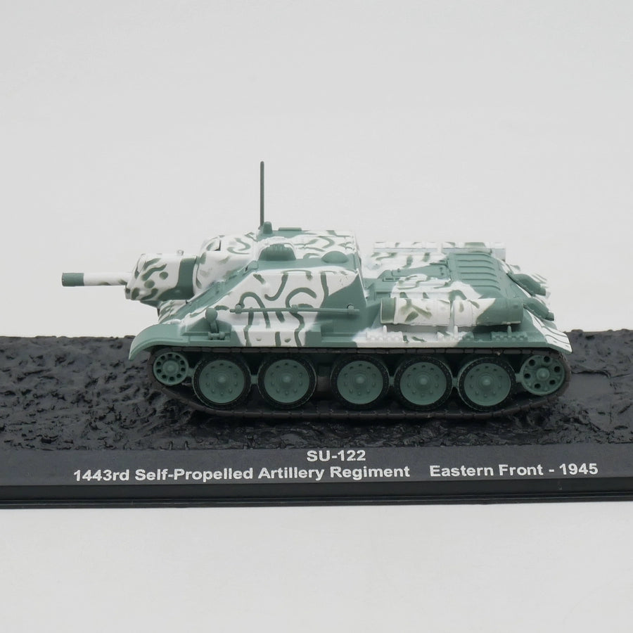 1/72 Scale 1945 SU-122 WWII Soviet Self-Propelled Howitzer Diecast Model