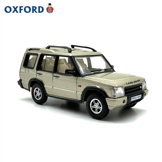 1/76 Scale Land Rover Discovery 2 White Gold Diecast Model Car