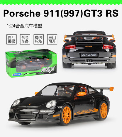 1/24 Scale Porsche 911 (997) GT3 RS Sports Car Diecast Model