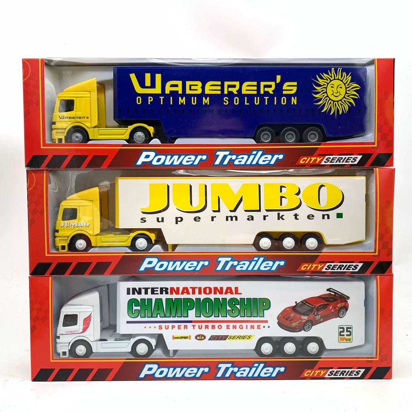 1/64 Scale Semi-Trailer Truck Diecast Model