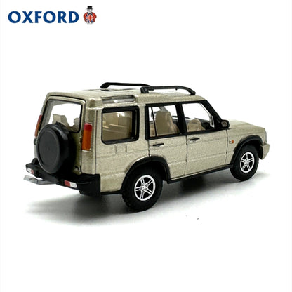 1/76 Scale Land Rover Discovery 2 White Gold Diecast Model Car