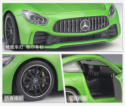 1/24 Scale Mercedes-AMG GT R Sports Car Diecast Model