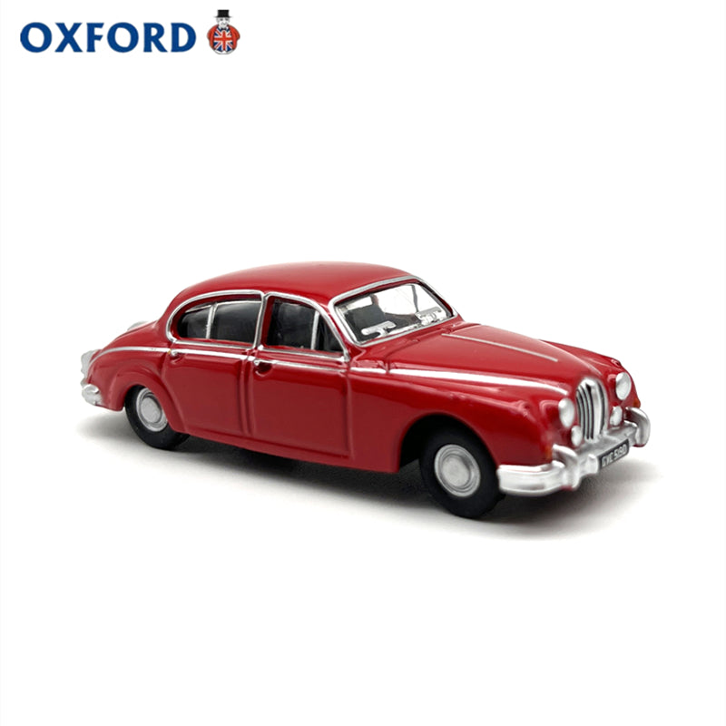 1/76 Scale Jaguar Mark 2 Red Diecast Model Car