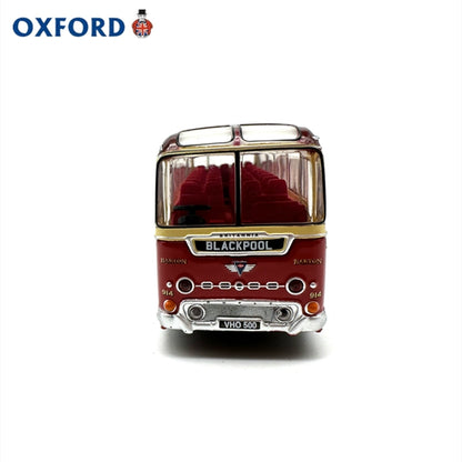 1/76 Scale Duple Britannia Coach Red Diecast Model