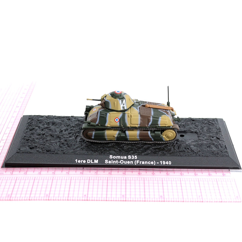 1/72 Scale SOMUA S35 WWII French Cavalry Tank Diecast Model