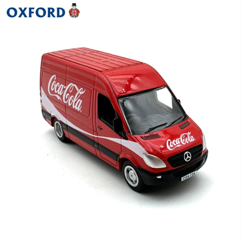 1/76 Scale Coca Cola Mercedes Sprinter Diecast Model Car