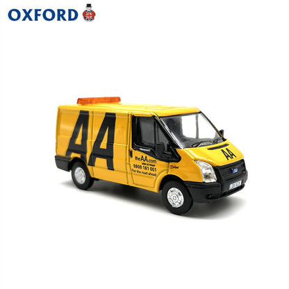 1/76 Scale Ford Transit MK5 Van Yellow Diecast Model