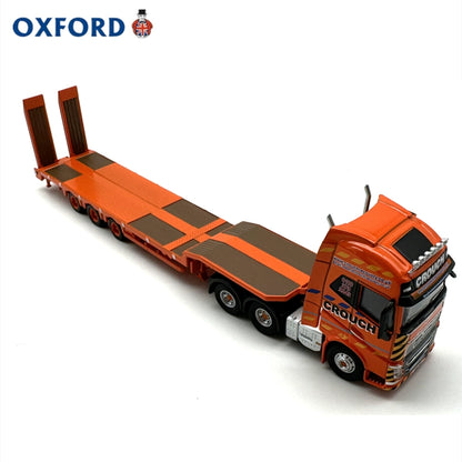 1/76 Scale Volvo FH4 GXL Semi Low Loader Crouch Recovery Diecast Model