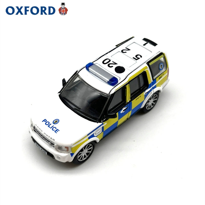 1/76 Scale Land Rover Discovery 4 Police Car Diecast Model