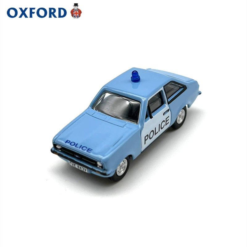 1/76 Scale Ford Escort Mk II Police Car Diecast Model