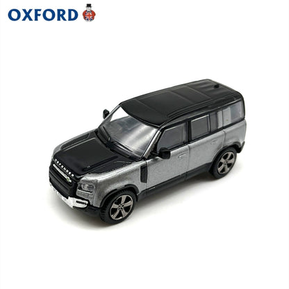 1/76 Scale Land Rover Defender 110 X Grey Diecast Model Car