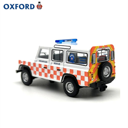 1/76 Scale Land Rover Mountain Rescue Diecast Model Car