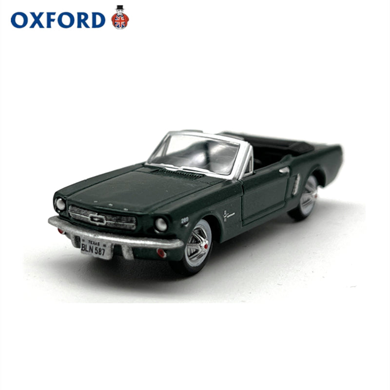 1/87 Scale 1965 Ford Mustang Convertible Diecast Model Car