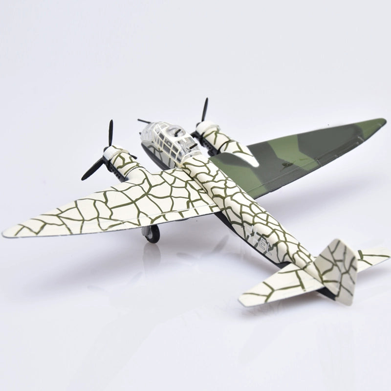 1/144 Scale Junkers Ju 88 German WWII Combat Aircraft Diecast Model