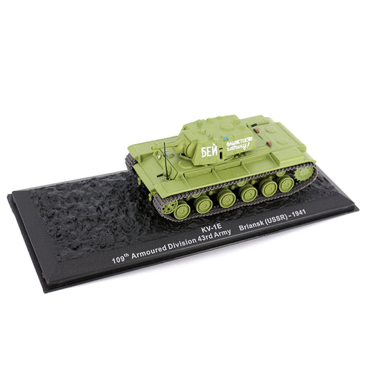 1/72 Scale 1941 KV-1E WWII Soviet Heavy Tank Diecast Model