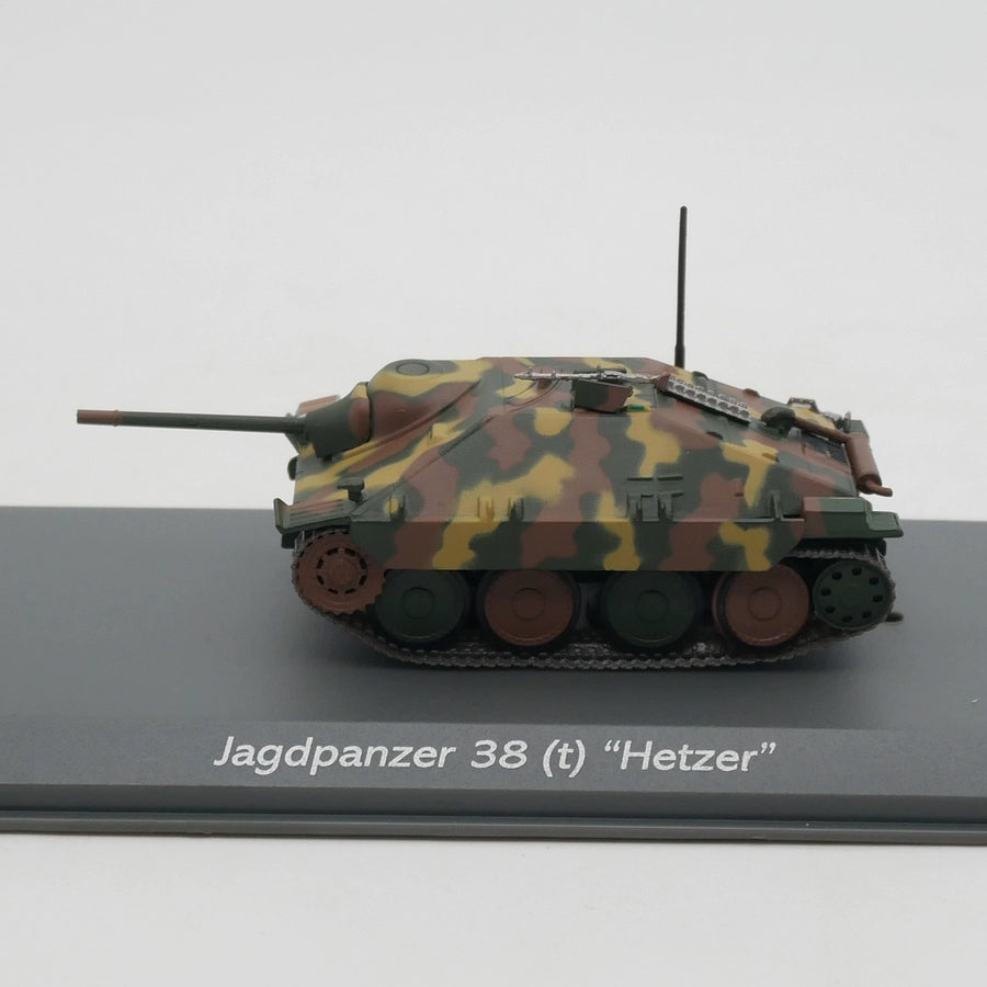 1/72 Scale Hetzer Jagdpanzer 38 WWII German Light Tank Destroyer Diecast Model