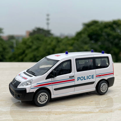 1/43 Scale Peugeot Expert Van Police Vehicle Diecast Model Car