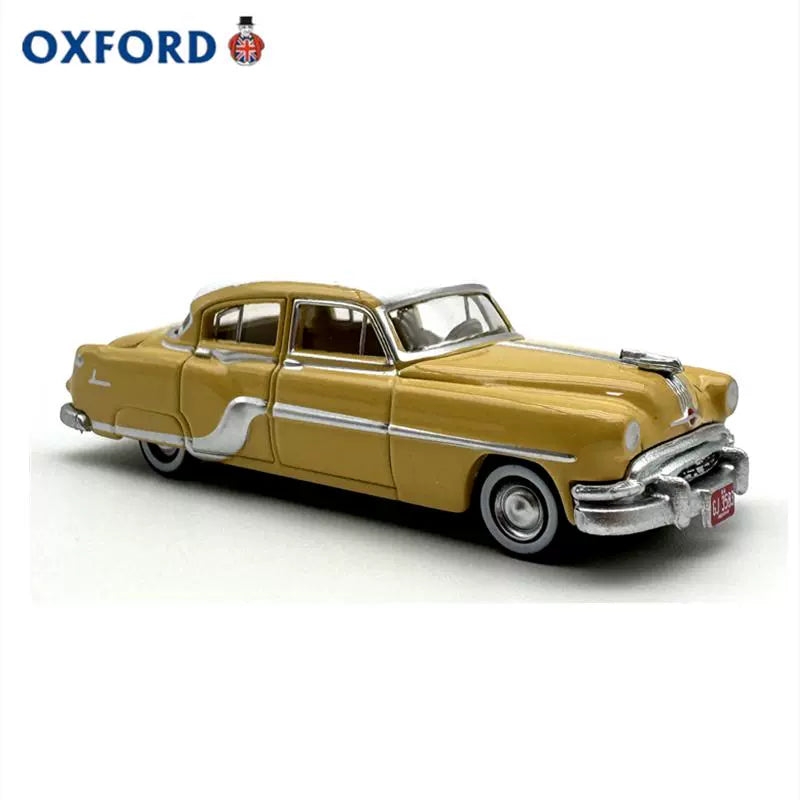 1/87 Scale 1954 Pontiac Chieftain Yellow Diecast Model Car