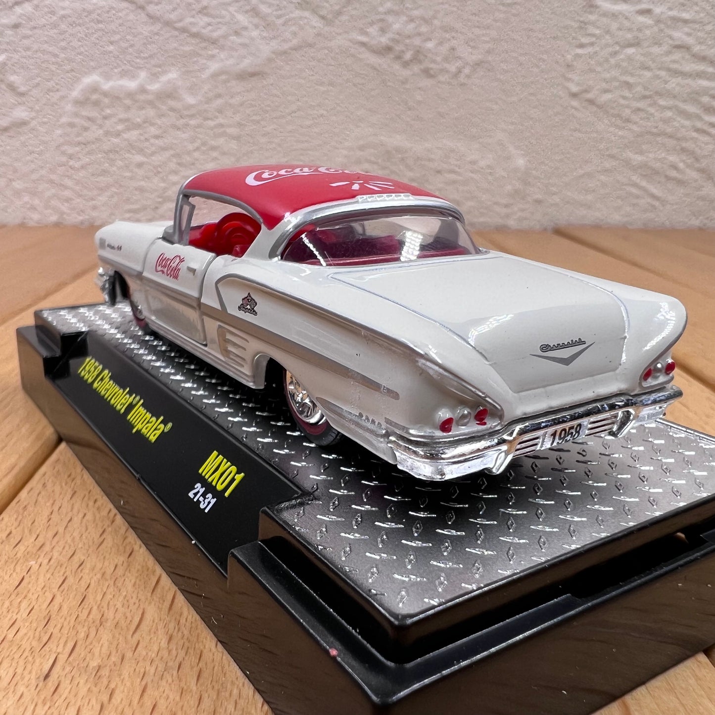 1/64 Scale 1958 Chevrolet Impala Diecast Model Car