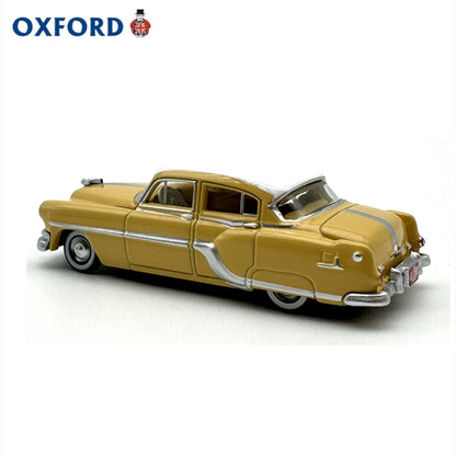 1/87 Scale 1954 Pontiac Chieftain Yellow Diecast Model Car