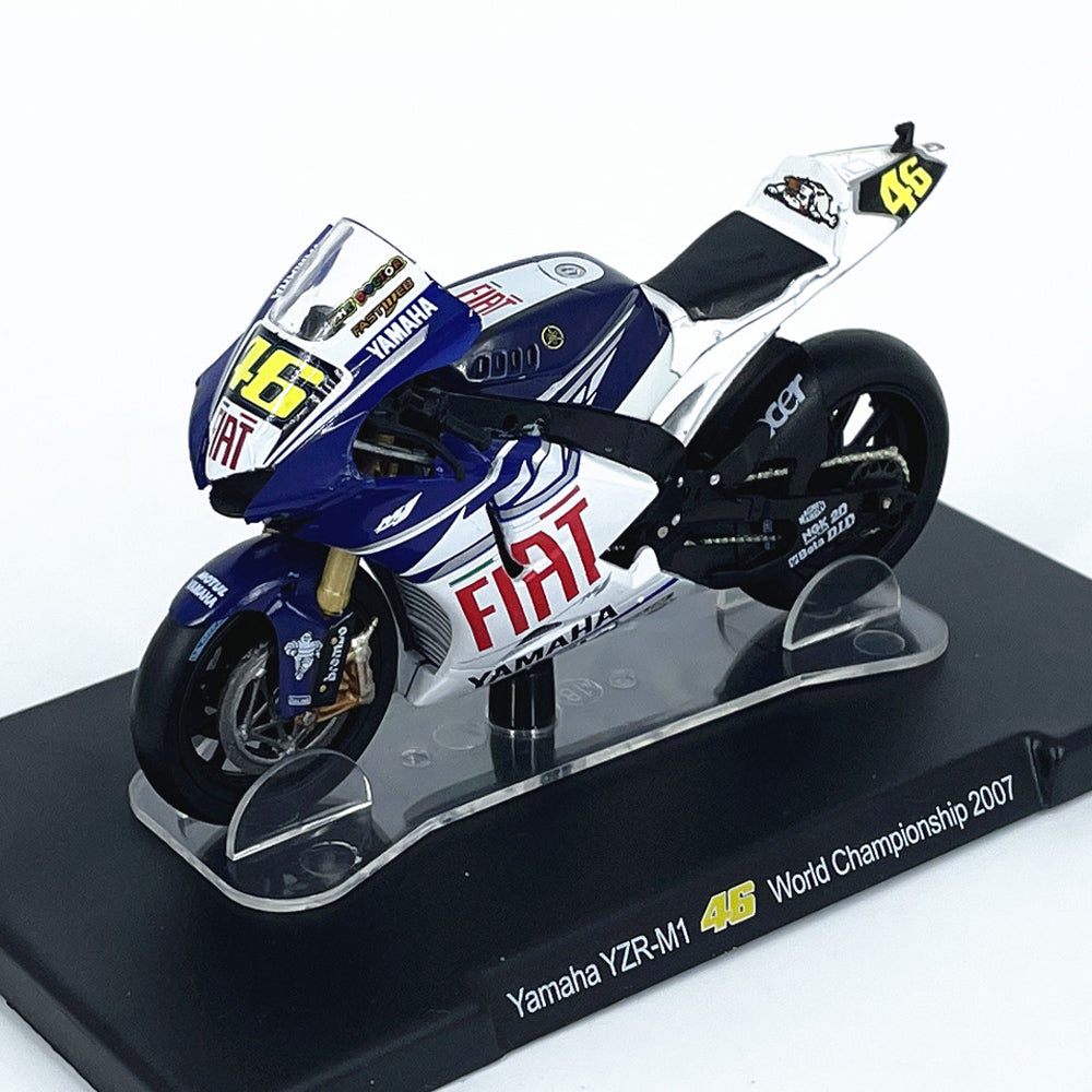 Yamaha YZR-M1 46 World Champion 2009 1/18 Scale Diecast Metal Motorcycle Collectible Model