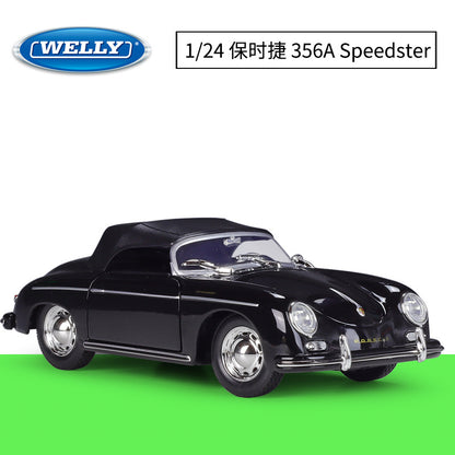 1/24 Scale Porsche 356 A Speedster Sports Car Diecast Model