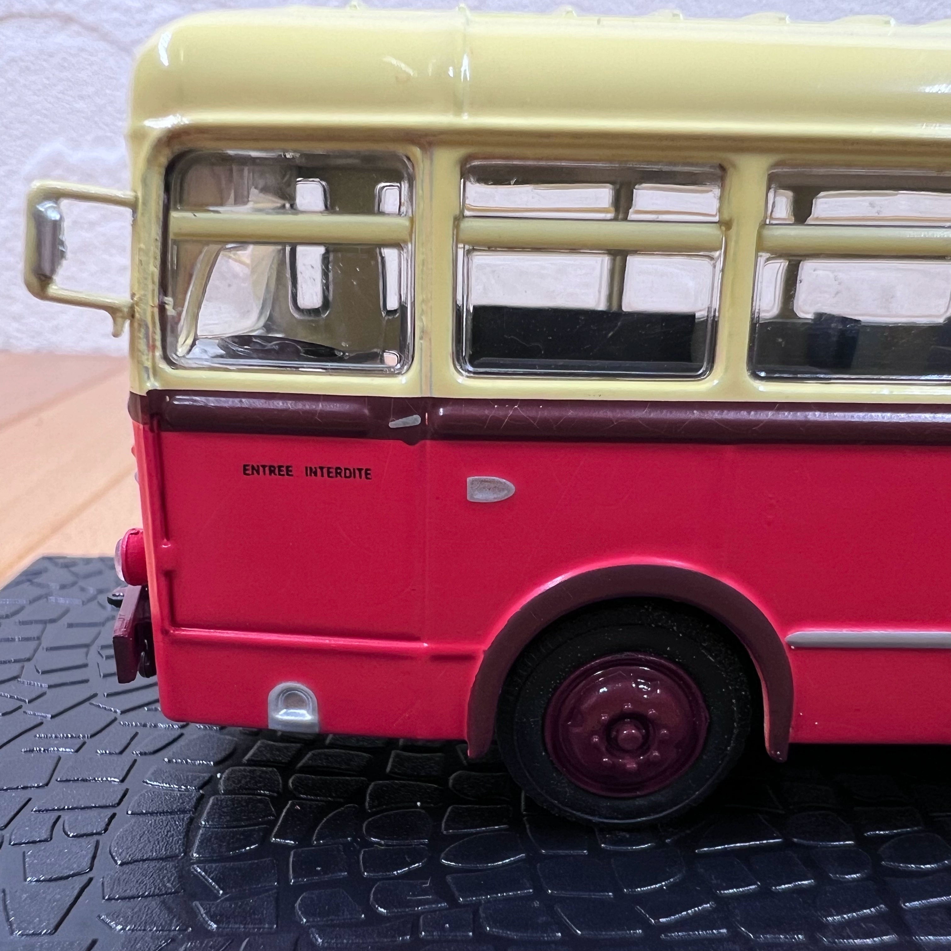 1/72 Scale 1957 Brossel Jonckheere Bus Diecast Model – Old Boy Hobby