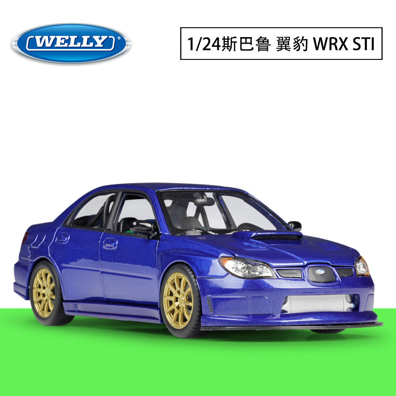 1/24 Scale Subaru Impreza WRX STI Diecast Model Car