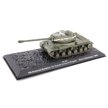 1/72 Scale 1945 IS-2M WWII Soviet Heavy Tank Diecast Model