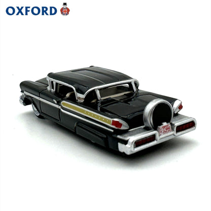 1/87 Scale 1957 Mercury Montclair Black Diecast Model Car