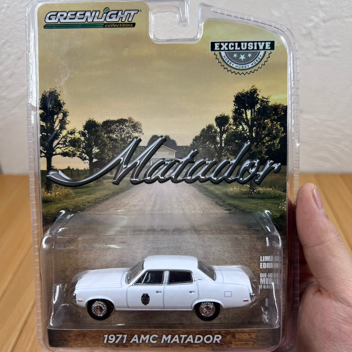 1/64 Scale 1971 AMC Matador Diecast Model Car