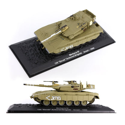 1/72 Scale 1990 Merkava Israel Main Battle Tank Diecast Model