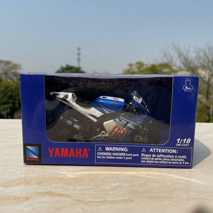 1/18 Scale Yamaha YZR-M1 Sport Motorcycle Diecast Model