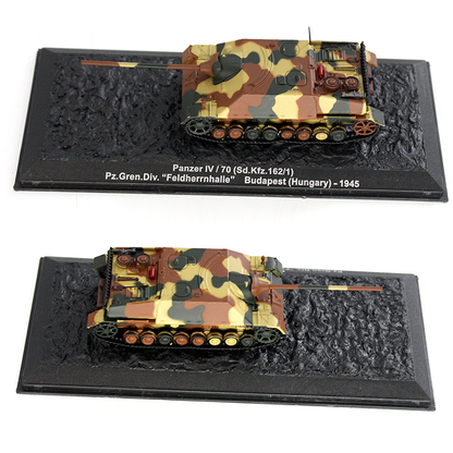 1/72 Scale 1945 Jagdpanzer IV, Sd.Kfz. 162 WWII German Tank Destroyer Diecast Model