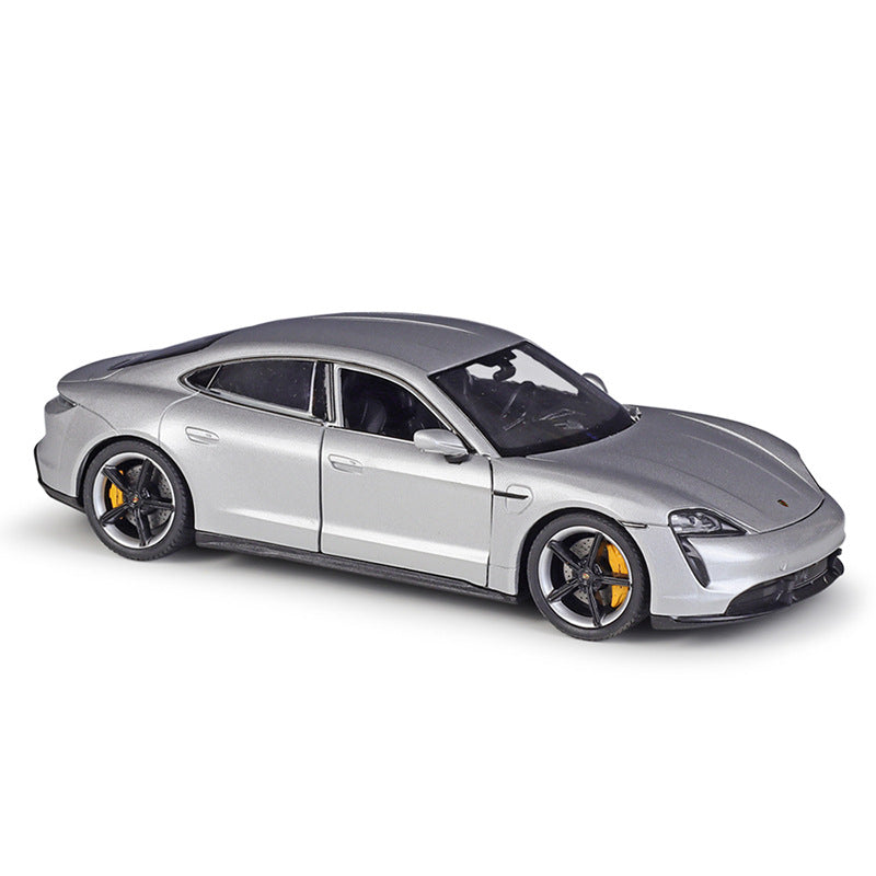 1/24 Scale Porsche Taycan Turbo S Luxury Sports Sedan Diecast Model Car