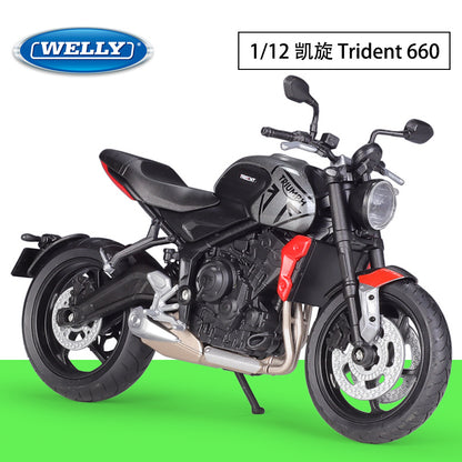 1/12 Scale Triumph Trident 660 Motorcycle Diecast Model